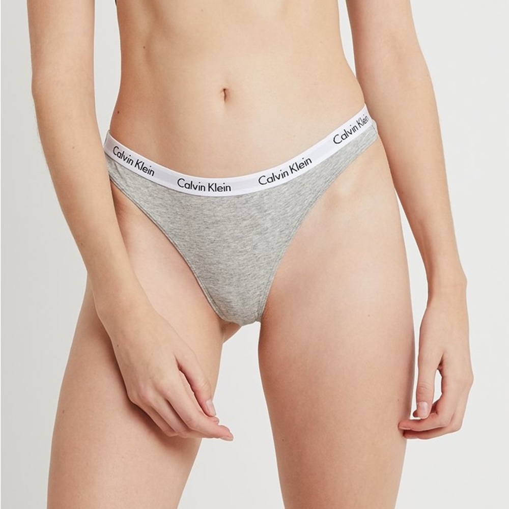 Bundle of Ten (10) Calvin Klein Logo Thongs